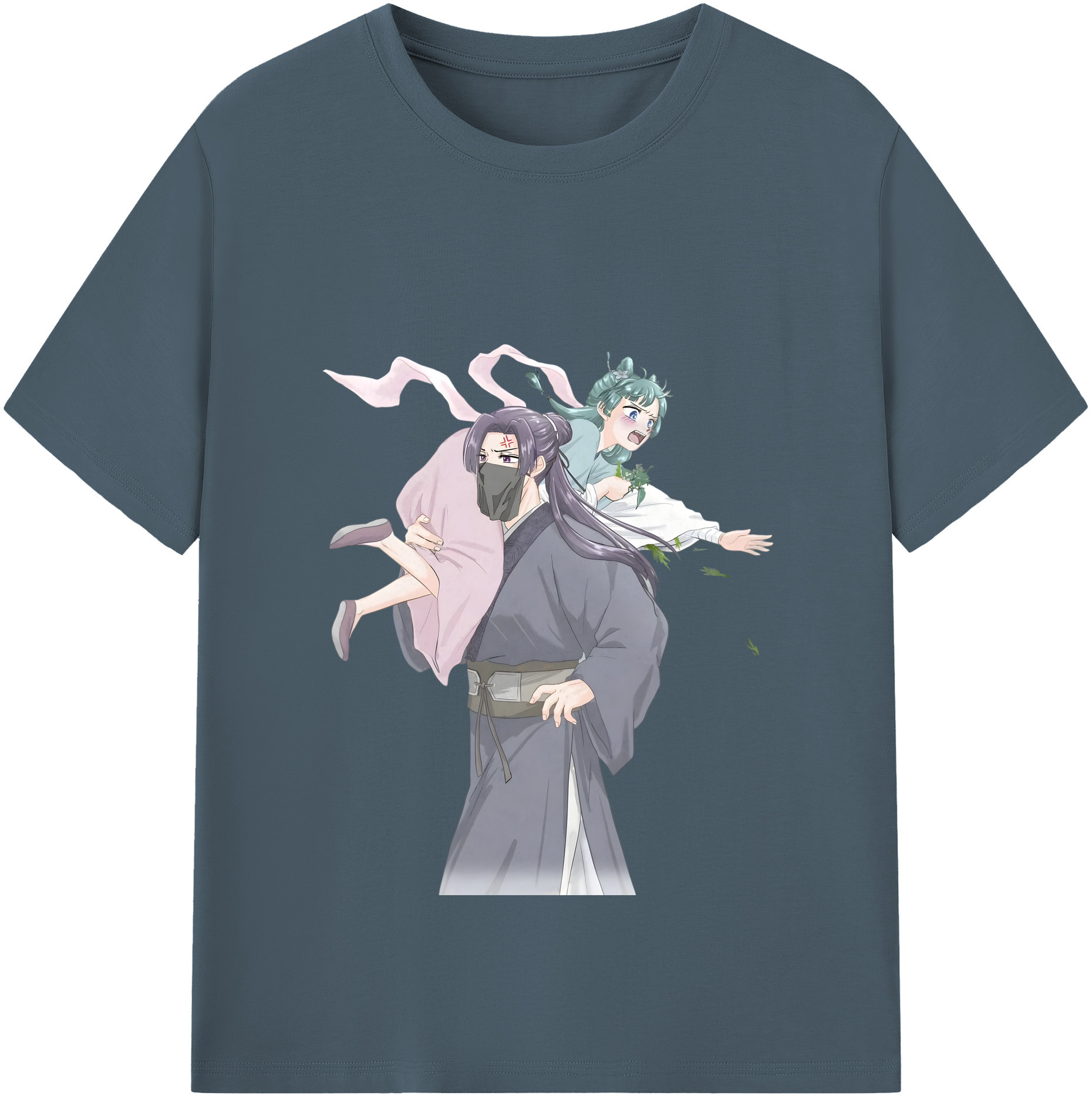 （画像用） 薬屋のひとりごと The Apothecary Diaries 綿100％半袖Tシャツ（フロントプリント）